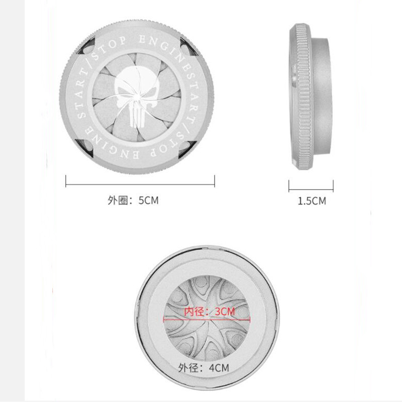 Motorcycle Start Ring Trim