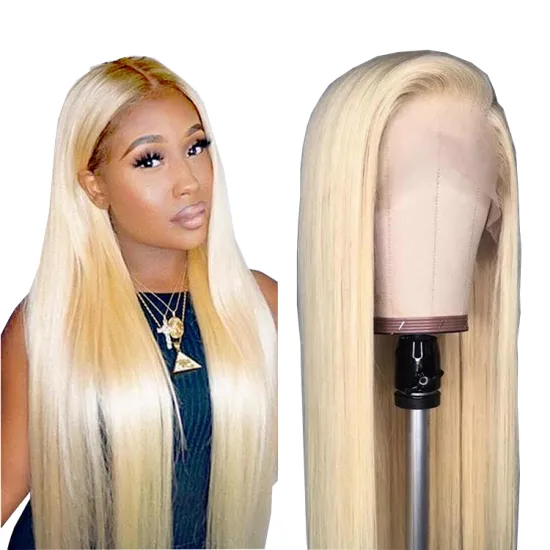 Wholesale 13x6 40 Inch Long Hair Lace Honey Blonde Wig Human Curly Hair Hd Lace Front Straight Human Hair Wigs