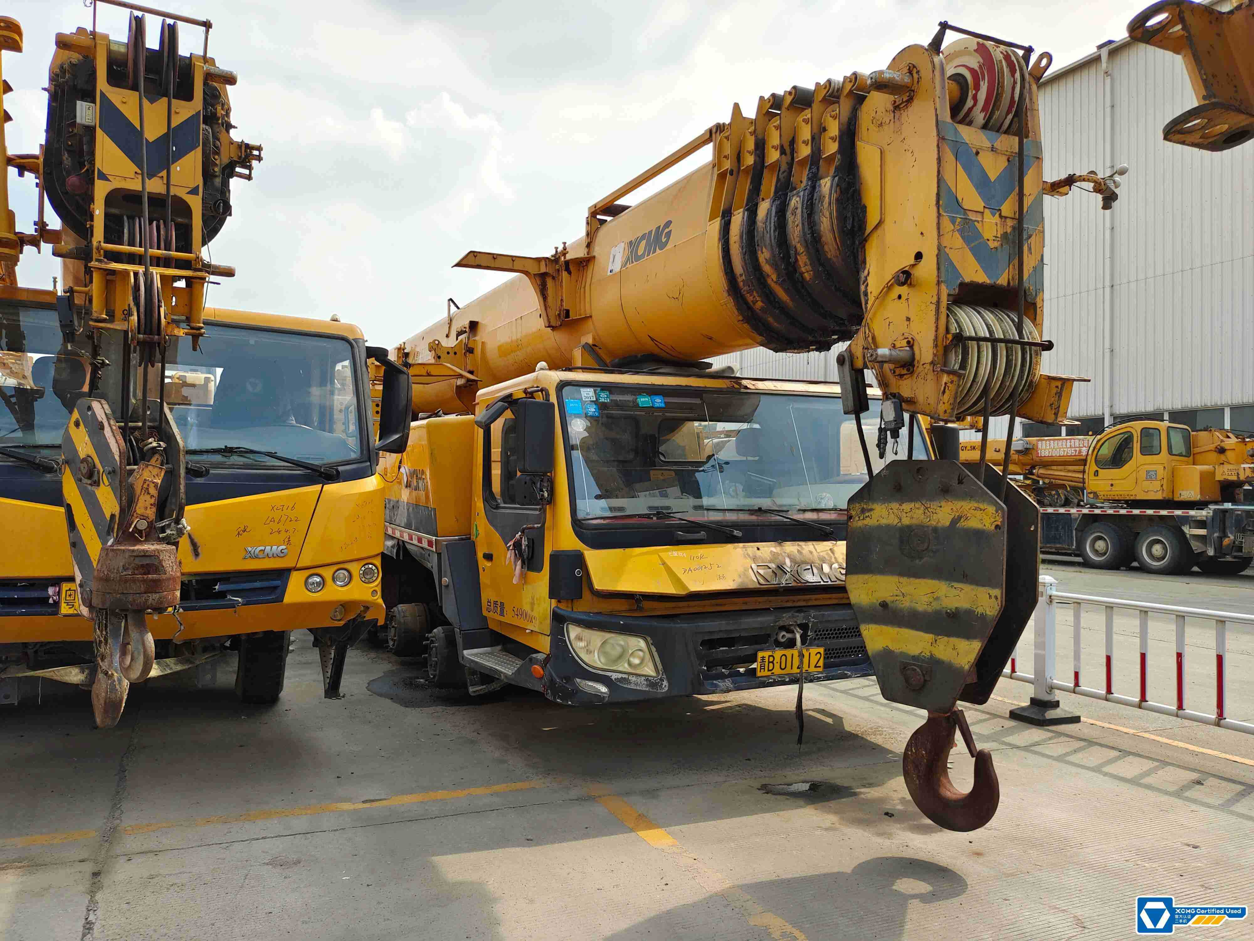 used-crane-boom-straightness-check-- used-crane-boom-straightness-check--