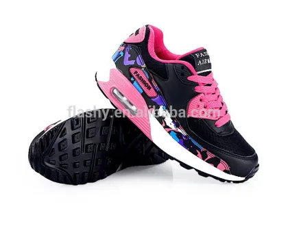 Wholesale top quality air sports running shoes lace-up women shoes