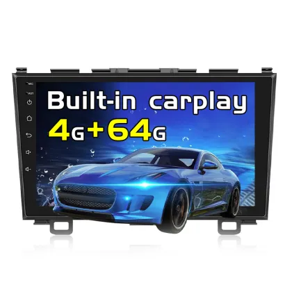 9 Inch 4GB+64GB ROTISS 8 Cores Android Car DVD Player with Wireless CarPlay