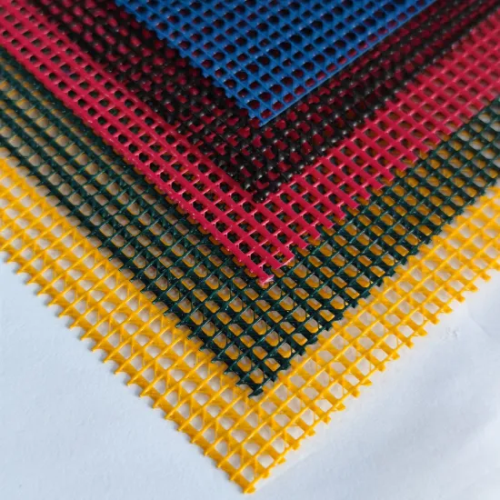 Colorful 1000D 260gsm Teslin Textile PVC Coated Polyester Mesh Fabric: Versatile Material for Sunshade, Fence, Awning, Printing, Covers, and Bags