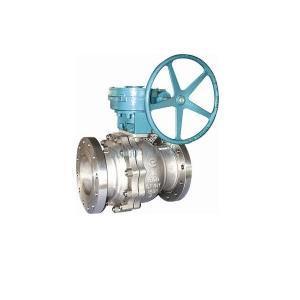 Pneumatic operator Floating Ball Valve