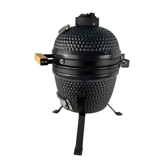Out Door Kitchen Barbeque Oval Kamado Grill 13 Inch