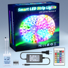 Smart LED Strip Light 5050 com controle remoto infravermelho