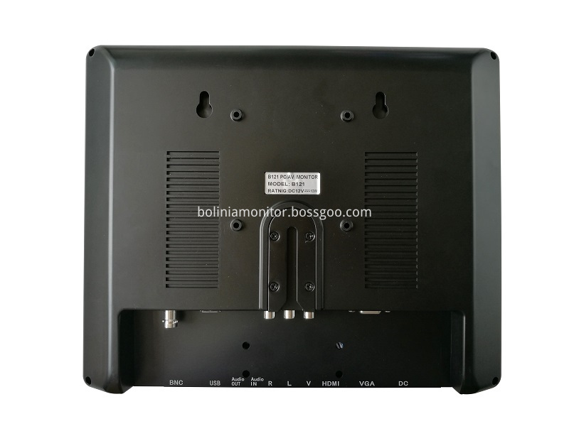 12.1 INCH LCD MONITOR BACK