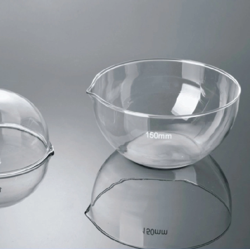 Round Bottom High Glass Evaporating Dishes 100ml