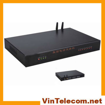 GSM Wireless Telephone PBX / PABX / SOHO PBX / MINI GSM PBX