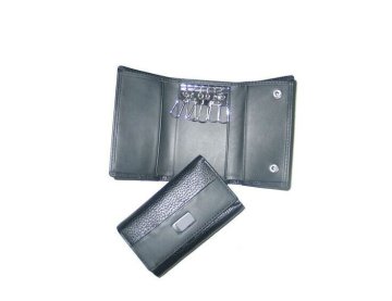 mens leather key wallet