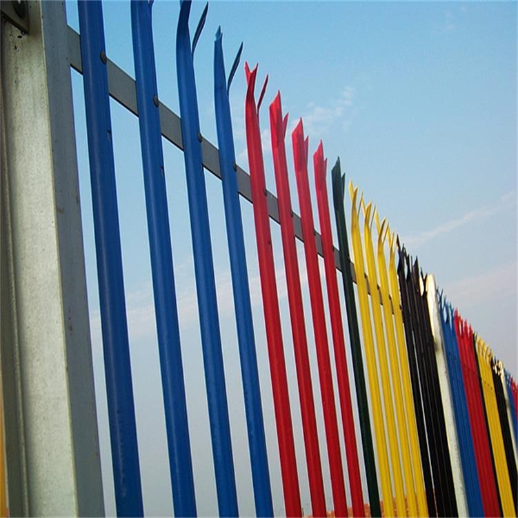 High Quality Galvanized Security Steel Palisade Fence