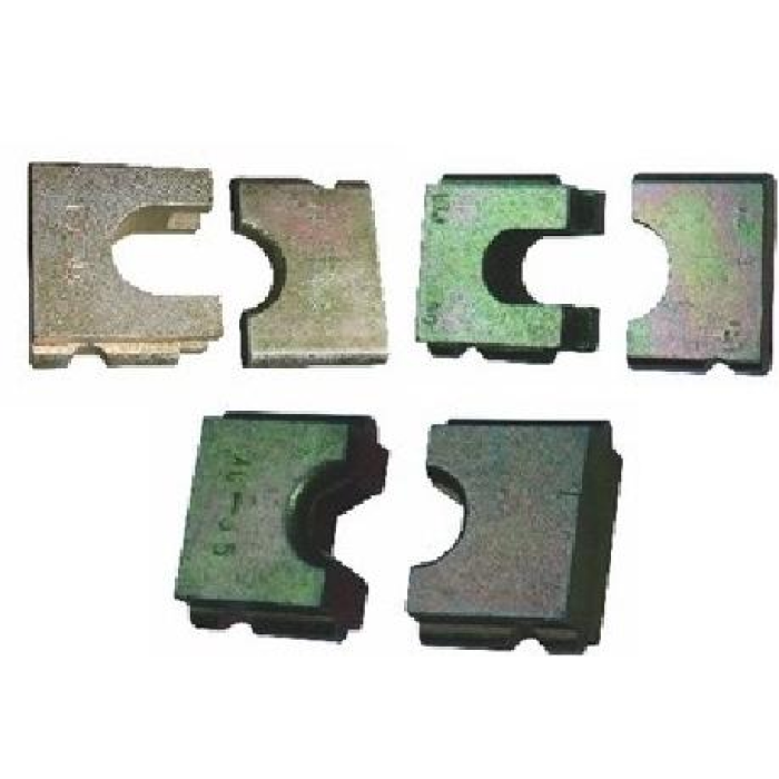 象型高所圧着クランププレス金型