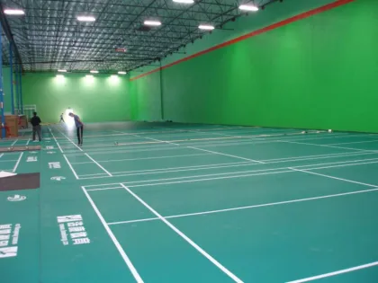 Anti-slip Badminton Court PVC Sport Floor