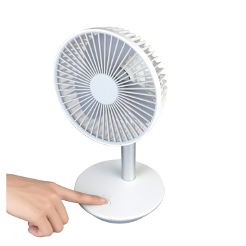 Modern USB Rechargeable DC Fan - High Quality Mobile Adjustable Tower 5V