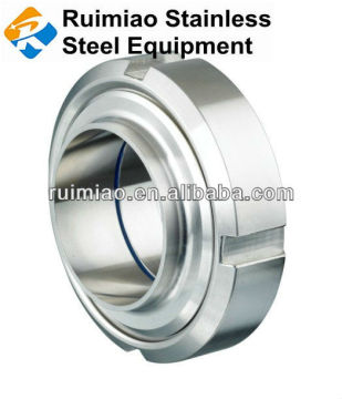 shanghai sanitary 2 inch stainless steel union pipe fitting
