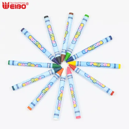 Children's Mixed Color Crayon Art Stationery