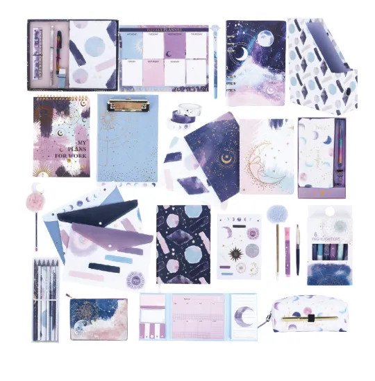 Wholesale High-Quality, Custom-designed Fancy Art Stationery Gift Set - 11 Pieces