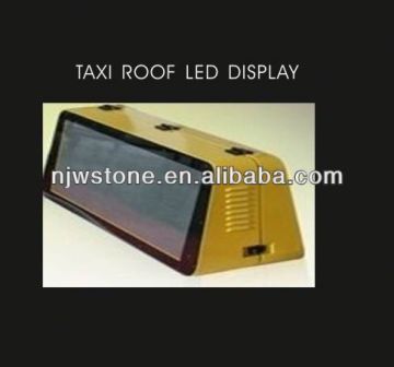 p6taxi led advertising board