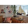 Metal Patriotic Old Glory Americana Flag Barn Star