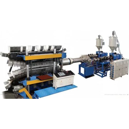 PE Corrugated Pipe Production Line