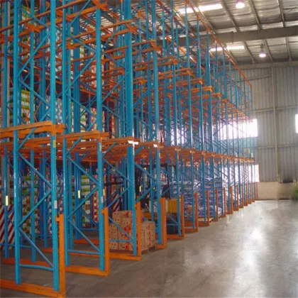 Two-tire shelving racks for extra office space