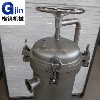 bag filter stainless steel 304 316 filter housing customized size factory price for painting electroplating filtration