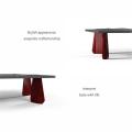 Mesa de café de mesa de café de madera
