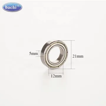 high speed deep groove ball bearing 6801 ZZ