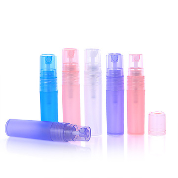 Mini frasco de spray de spray plástico atomizador de perfume vazio