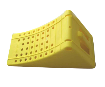 Best Price Yellow Plastic Car Tyre Stopper/Chock
