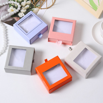 Custom Exquisite High-end Luxury Window Carton Jewelry Packaging