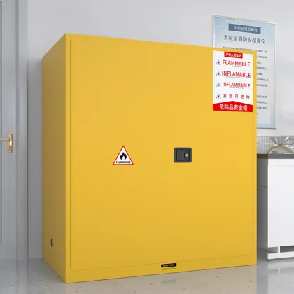 Explosion-Proof 110-Gallon Steel Safety Cabinet for Laboratory Alcohol and Hazardous Material Storage