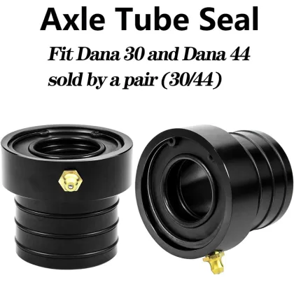 2-Piece Front Axle Tube Seal Kit for Jeep JK TJ XJ ZJ MJ Dana 30 & Dana 44