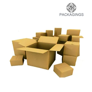 Small quantity blank paper carton box