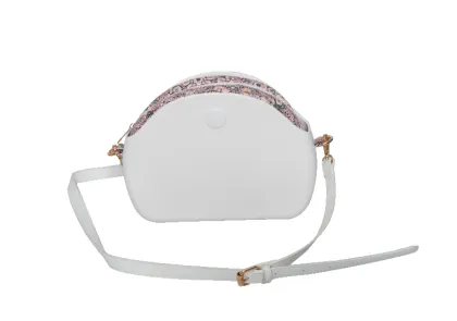 Wholesale white designer small shoulder bag with pockets