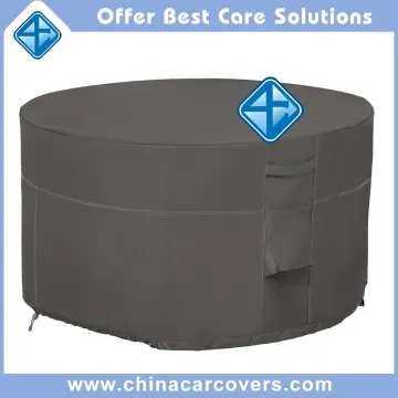 Heat Resistance Colorful decorative round fire pit cover