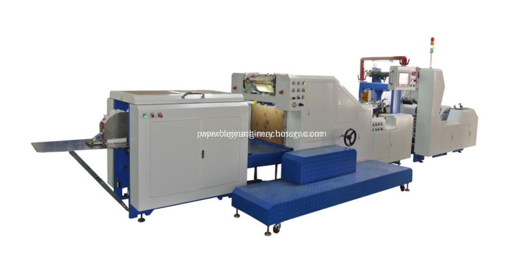 High Speed Square Bottom Paper Bag Making Machine