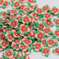 Cartoon Small Flower Polymer Clay Slices Mud Clay Slime Filling For Nail Art DIY Decor Phone Shell Accessories