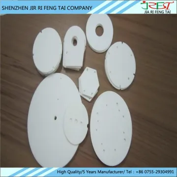 Electronic alumina ceramic with high temperature resistance