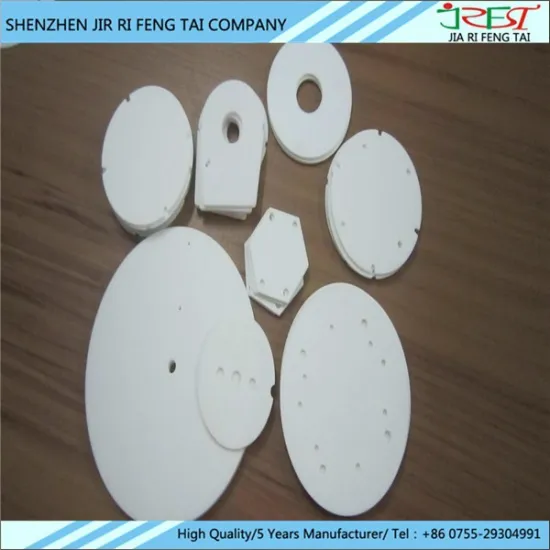 Electronic alumina ceramic with high temperature resistance