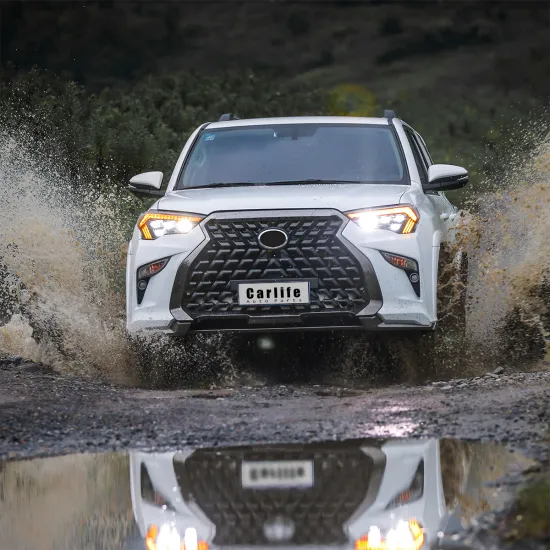 Upgrade Options for Toyota 4Runner 2010-2021: Bumpers, Grille, and LED Headlights