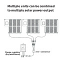 Caravana Solar manta, expandible Cargador Solar sistema