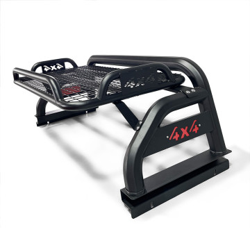 Barra de rollo de camión de acero negro para Toyota Hilux Vigo