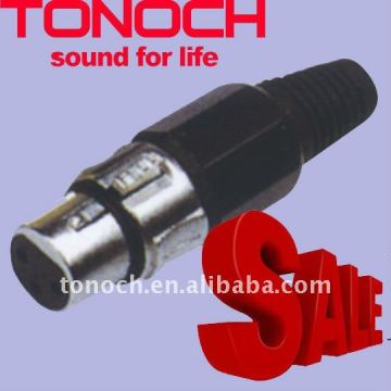 Hot sale 3Pin XLR terminal cheap Male XLR connector