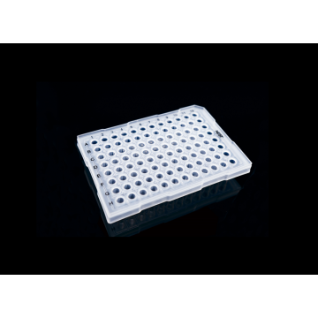 96-Well 0,2 ml Semi-Skirt-PCR-Platten