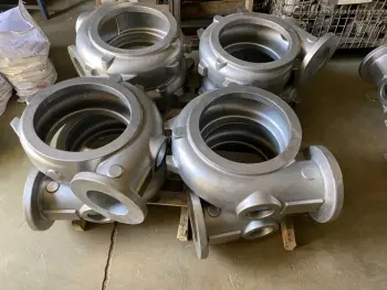 Investment casting stainless steel pump casing