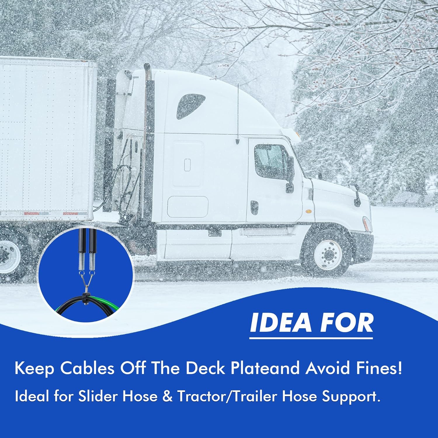 tracker bar spring kit with cable clamp1