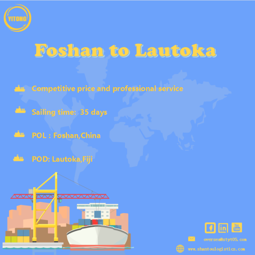 Ocean Freight Service van Foshan naar Lautoka Fiji