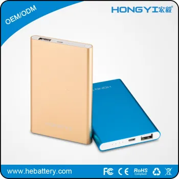 nice oem design powerbank polymer li-ion battery power bank supply HE-728[HONGYI]