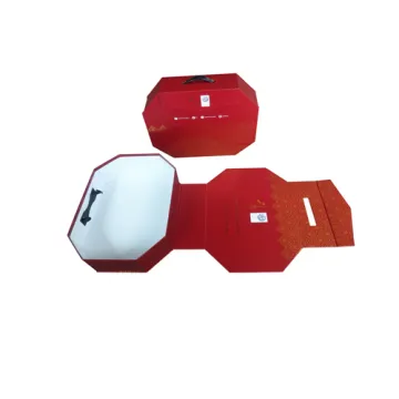 Polygonal Festival Gift Paper Packaging Box