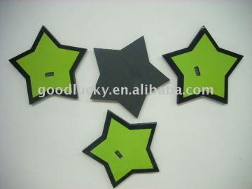 Star design promotional gifts 5 horn star fridge sticker/sticker for car/magnet sticker